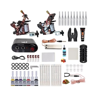 Foto 1 | Foto 1 | Kit De Tatuaje Lab.g Completo Profesional De 2 Máquinas Tatuadoras
