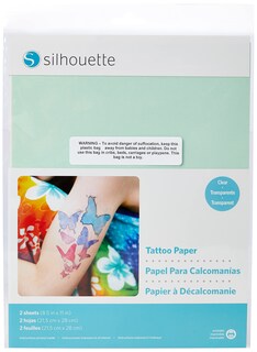 Foto 1 | Foto 1 | Papel De Tatuaje Temporal Silhouette America 21,6 X 27,9 Cm - Venta Internacional.