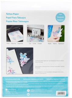 Foto 3 | Foto 3 | Papel De Tatuaje Temporal Silhouette America 21,6 X 27,9 Cm - Venta Internacional.