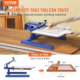 Foto 2 | Foto 2 | Máquina De Serigrafía Vevor 1 Color 1 Station Para Camiseta - Venta Internacional.