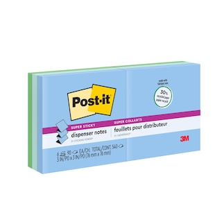 Foto 1 | Foto 1 | Sticky Notes Post-it Super Sticky Post-it, 6 Cuadernos Desplegables De 3 X 3 Pulgadas - Venta Internacional.