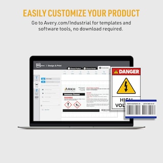 Foto 3 | Foto 3 | Asset Tag Labels Avery White 64 Etiquetas Impermeables (61530) - Venta Internacional.