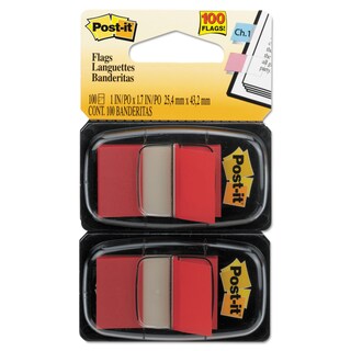 Foto 1 | Foto 1 | Recambios Con Forma De Bandera 3m Post-it, Colores Surtidos, 100 Unidades (2 Dispensadores) - Venta Internacional.