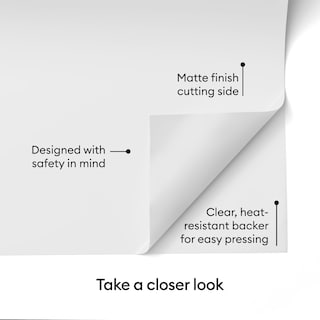 Foto 4 | Foto 4 | Vinilo Termoadhesivo Cricut Value, Blanco, 30,5 Cm X 6,1 M - Venta Internacional.