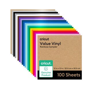 Foto 1 | Foto 1 | Sampler Permanente De Vinilo Cricut Value Con Forma De Arcoíris De 100 Pies, 30,5 Cm X  - Venta Internacional.