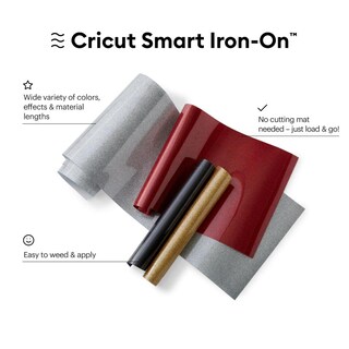 Foto 2 | Foto 2 | Vinilo Iron On Cricut Smart Glitter, Blanco, 13 Pulgadas X 9 Pies - Venta Internacional.