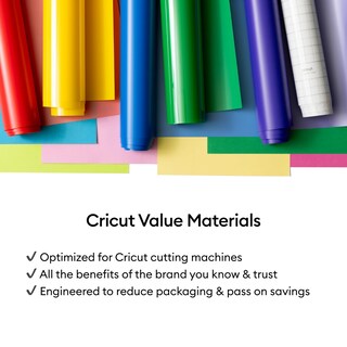 Foto 7 | Foto 7 | Rollo De Vinilo Cricut Value, Permanente, Blanco Mate, 30,5 Cm X 6,1 M - Venta Internacional.
