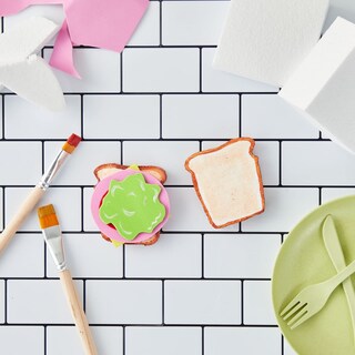 Foto 6 | Foto 6 | Bloques De Espuma Juvale, De Poliestireno Blanco, Para Manualidades, 10 X 10 X 5 Cm, 20 Unidades - Venta Internacional.