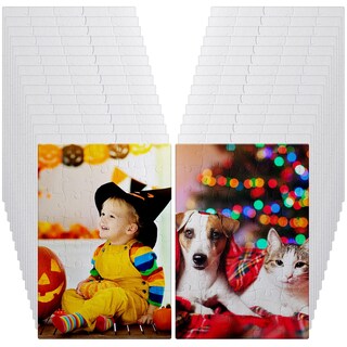 Foto 1 | Foto 1 | Set De Rompecabezas Skylety Sublimation, 40 Piezas, Diy Heat Press A4 - Venta Internacional.
