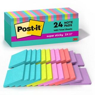 Foto 1 | Foto 1 | Sticky Notes Post-it Super Sticky, 76,2 X 76,2 Mm, 24 Blocs - Venta Internacional.