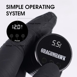 Foto 6 | Foto 6 | Kit De Máquina De Tatuaje Dragonhawk W085d Inalámbrico Con Batería - Venta Internacional.