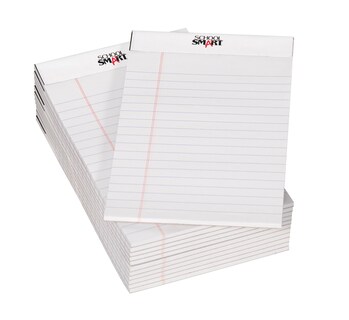 Foto 1 | Foto 1 | Bloc Legal Notepad School Smart Junior, Paquete De 12 Unidades, 5 X 8 - Venta Internacional.