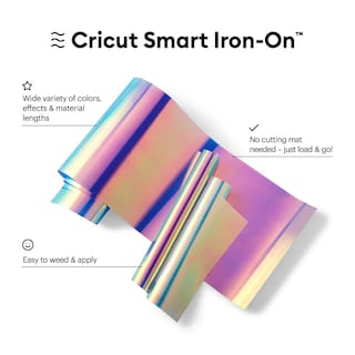 Foto 2 | Foto 2 | Vinilo Iron On Cricut Smart, Holográfico, Azul, 13 Pulgadas X 9 Pies - Venta Internacional.