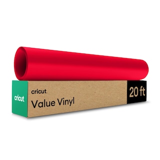 Foto 1 | Foto 1 | Rollo De Vinilo Cricut Value, Permanente, Rojo Mate, 30,5 Cm X 6,1 M - Venta Internacional.