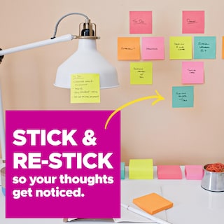Foto 4 | Foto 4 | Sticky Notes Post-it Super Sticky 18 Blocs De 4,76 X 4,76 Cm - Venta Internacional.