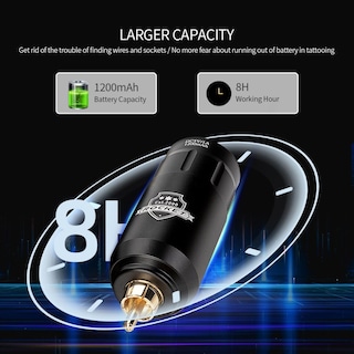 Foto 1 | Foto 1 | Máquina De Tatuaje Pen Rocket Professional Genérica Black - Venta Internacional.