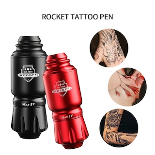 Foto 3 | Foto 3 | Máquina De Tatuaje Pen Rocket Professional Genérica Black - Venta Internacional.