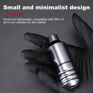 Foto 2 | Foto 2 | Máquina De Tatuaje Motorizada Todo En Uno Con Forma De Copa Hueca Black Gold - Venta Internacional.