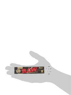 Foto 3 | Foto 3 | Rolling Papers Raw Negro Tamaño King Delgado Clásico Ultrafino - Venta Internacional.