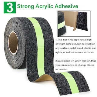 Foto 3 | Foto 3 | Cinta Adhesiva De Seguridad Reliancer De 5 Cm X 9 M Color Verde Que Brilla En La Oscuridad - Venta Internacional.