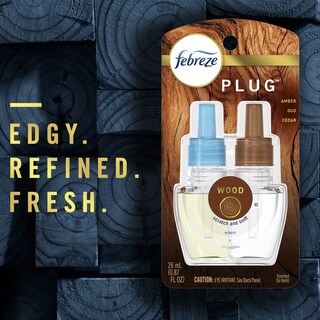 Foto 4 | Foto 4 | Ambientador Febreze Origins Fade Defy Plug Wood 26 Ml X3 - Venta Internacional.