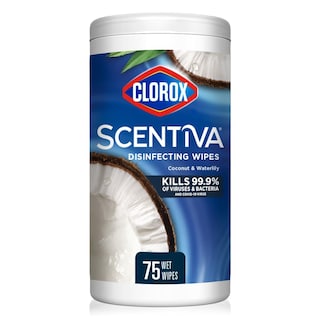 Foto 1 | Foto 1 | Toallitas Desinfectantes Clorox Scentiva Coconut Waterlily 75 Unidades - Venta Internacional.