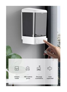 Foto 3 | Foto 3 | Dispensador de Jabón Líquido BELUG color Blanco 1 L