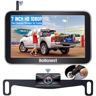Foto 1 | Foto 1 | Cámara De Respaldo Inalámbrica Para Camiones Dohonest V29 Hd 1080p 7'' - Venta Internacional.