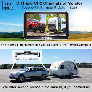 Foto 3 | Foto 3 | Cámara De Respaldo Inalámbrica Para Camiones Dohonest V29 Hd 1080p 7'' - Venta Internacional.