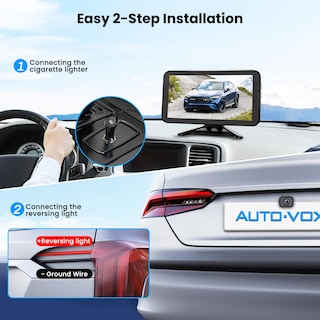 Foto 3 | Foto 3 | Cámara de Respaldo Inalámbrica W12 para Coche 1080p Hd - Venta Internacional