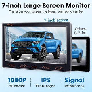 Foto 3 | Foto 3 | Cámara De Respaldo Yakry Y16 De 7 Pulgadas Hd 1080p Touch Para Automóviles - Venta Internacional.
