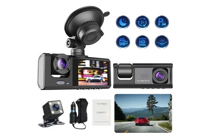 Foto 2 | Foto 2 | Cámara De Tablero Hd De 1080p Cámara De Coche Pantalla De 2