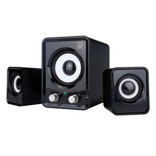 Foto 1 | Foto 1 | Bocinas Amplificadas Green Leaf 18-9322 color Negro Multimedia