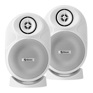 Foto 1 | Foto 1 | Juego de 2 Bocinas de 2 Vías 200 W Pmpo Steren Spk-860bl Blanco
