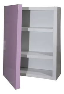 Foto 1 | Foto 1 | Botiquín Repisa MDF Pared Primeros Auxilios Lila 35 cm