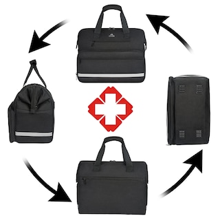 Foto 5 | Foto 5 | Bolsa Médica Matein Grande Resistente Al Agua Para Primeros Auxilios Con Compar - Venta Internacional.