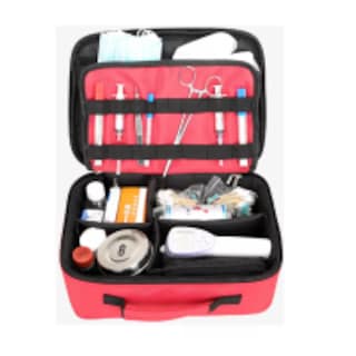 Foto 2 | Foto 2 | Mochila De Emergencia Médica Multifuncional Botiquin Eo Safe Imports Esi-15654-1 Rojo