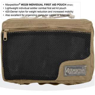 Foto 2 | Foto 2 | Bolsa De Primeros Auxilios Maxpedition Individual, Ligera, Caqui - Venta Internacional.