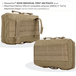 Foto 4 | Foto 4 | Bolsa De Primeros Auxilios Maxpedition Individual, Ligera, Caqui - Venta Internacional.