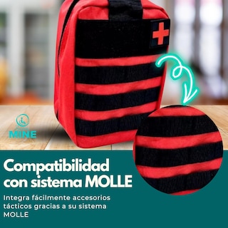 Foto 5 | Foto 5 | Mochila para Botiquín Táctico de Primeros Auxilios SC Super Confort