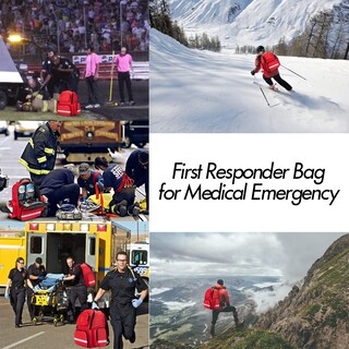 Foto 6 | Foto 6 | Bolsa De Emergencia Trunab First Responder Bag Roja - Venta Internacional.