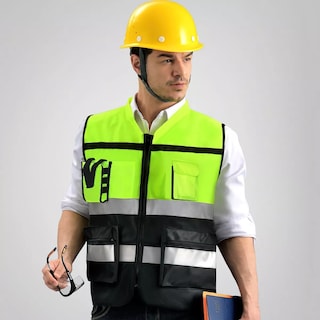 Foto 2 | Foto 2 | Chaleco de Seguridad Eo Safe Imports Esi-6712 Industrial Reflejante Alta Visibilidad Amarillo