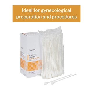Foto 5 | Foto 5 | Aplicadores De Obstetricia Y Ginecología Mckesson Con Punta De Rayón, 8 Cm, 500 Unidades - Venta Internacional.