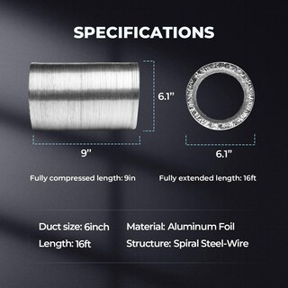 Foto 7 | Foto 7 | Lámina De Aluminio Dutting Simple Deluxe De 6 Pulgadas Y 16 Pies, Color Plateado - Venta Internacional.