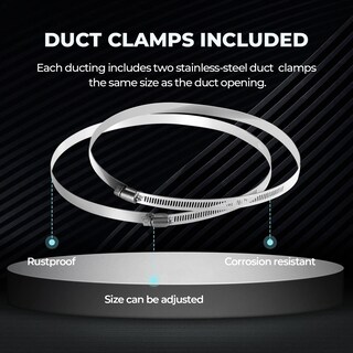 Foto 5 | Foto 5 | Ducting Ipower De Aluminio Flexible Sin Aislamiento De 8 Pulgadas Y 25 M - Venta Internacional.