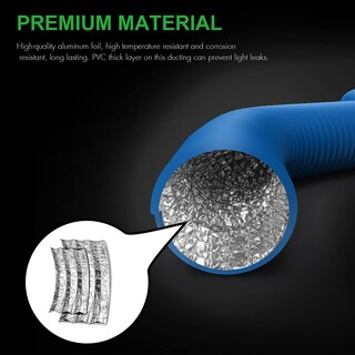 Foto 2 | Foto 2 | Ductos Flexibles Ipower De Aluminio De 4 Pulgadas Y 8 Pies Con 4 Capas - Venta Internacional.