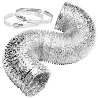 Foto 1 | Foto 1 | Lámina De Aluminio Dutting Simple Deluxe De 10 Cm Y 2,4 M Con Abrazaderas, Color Plateado - Venta Internacional.