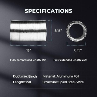 Foto 7 | Foto 7 | Lámina De Aluminio Dutting Simple Deluxe De 20 Cm Y 7,6 M Con Abrazaderas - Venta Internacional.