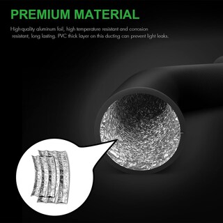 Foto 5 | Foto 5 | Conductos Flexibles De Papel De Aluminio Ipower De 4 Pulgadas Y 25 Pies Con Almeja - Venta Internacional.