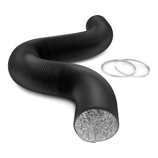 Foto 1 | Foto 1 | Dutting Ipower Air Aluminio Flexible De 6 Pulgadas Y 25 Pies Con 2 Abrazaderas - Venta Internacional.